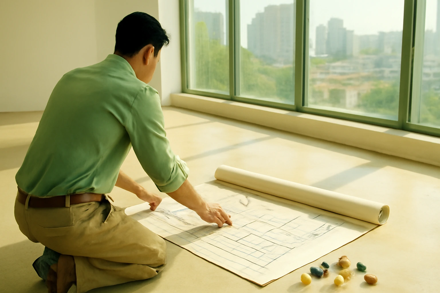 Bố trí văn phòng công ty nhỏ: lễ tân, chỗ ngồi giám đốc, phòng họp và ngày chuyển văn phòng
