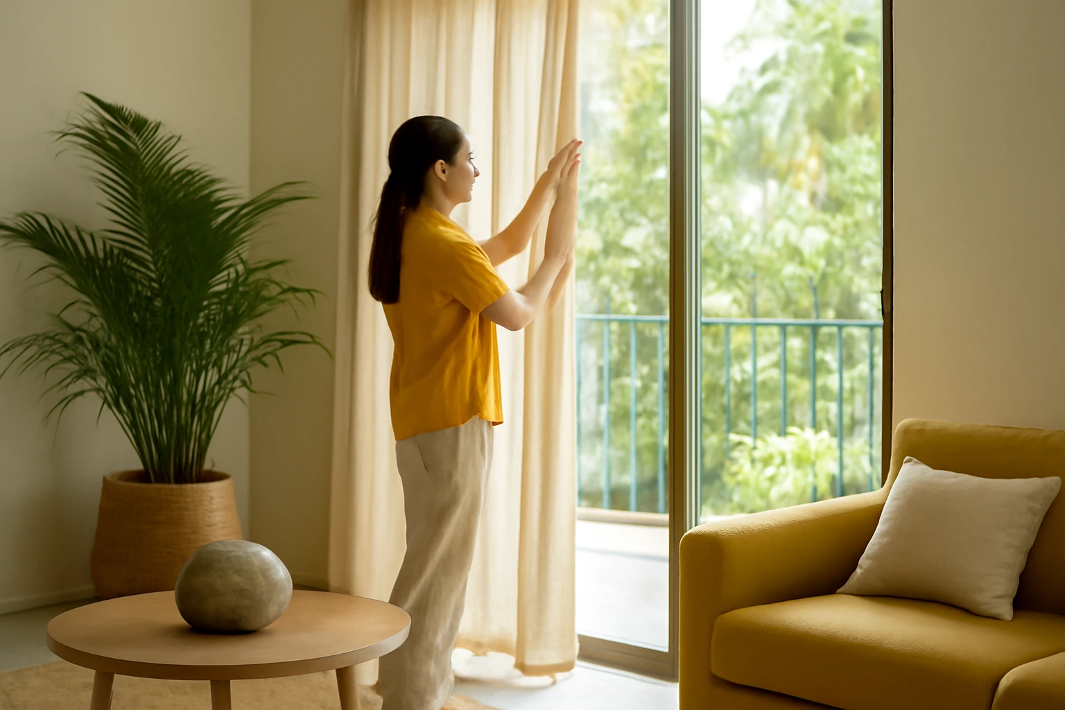 The five elements beyond colour: materials, shapes and directions at home, and how to read a room for balance
