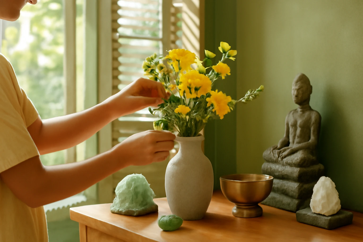 The little floor altar in Vietnamese shops: Ông Địa and Thần Tài explained for newcomers