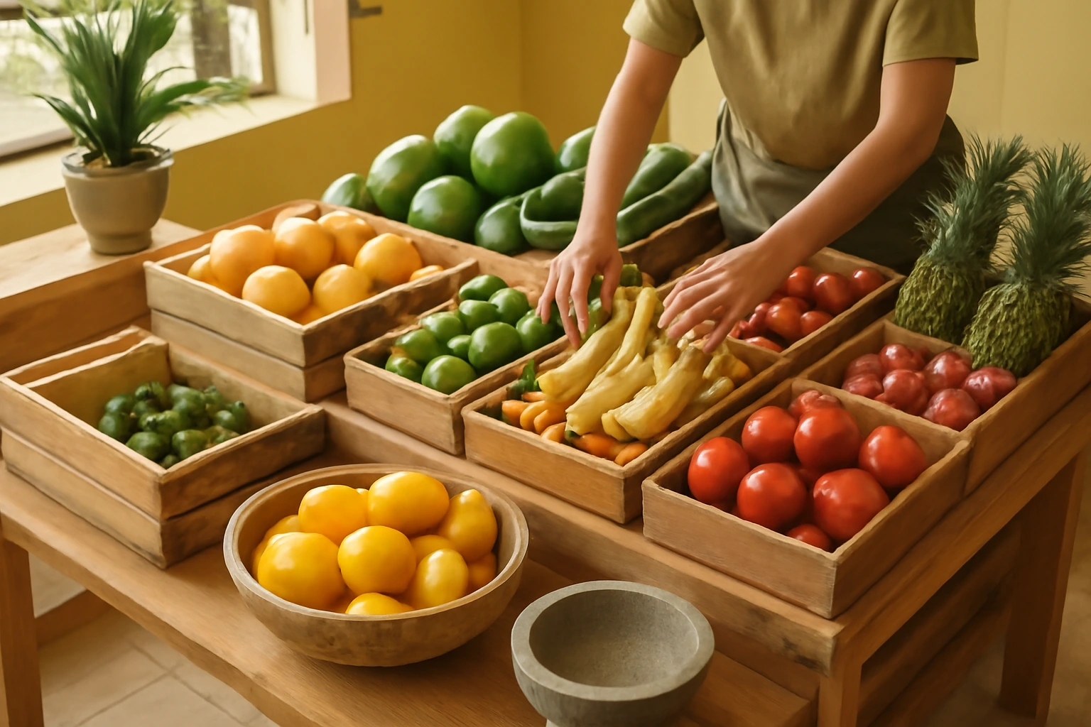 Laying out a small shop in Vietnam: entrance, counter and aisles, with feng shui and common sense