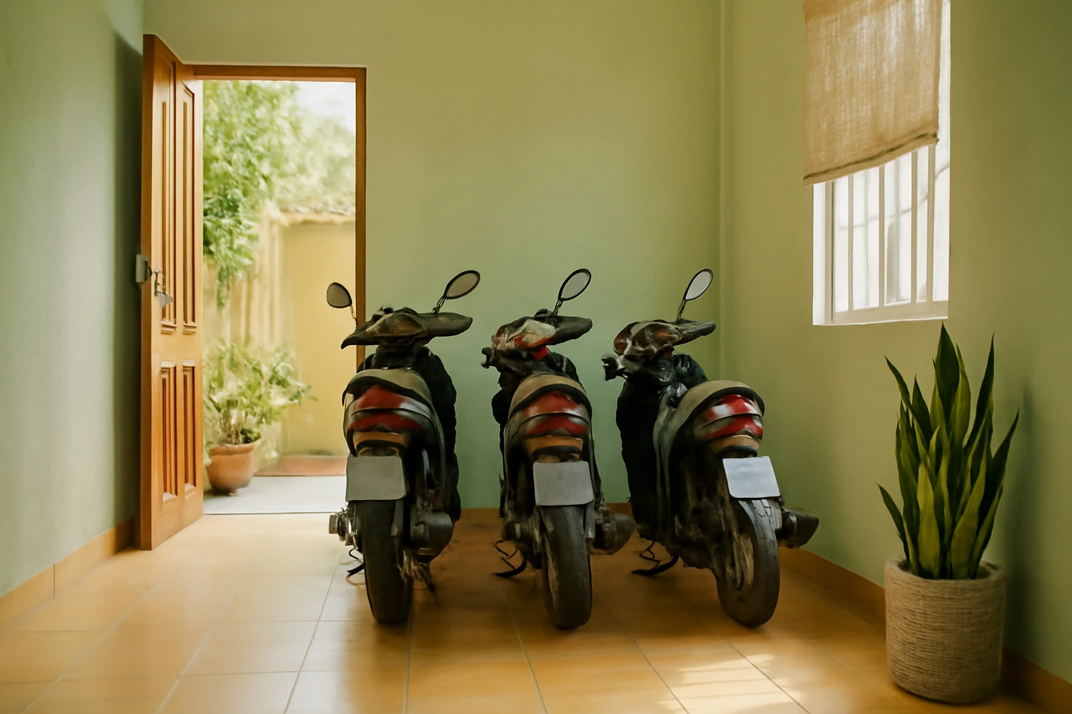 Living in a Vietnamese tube house: light, airflow and clear paths through a narrow, deep home
