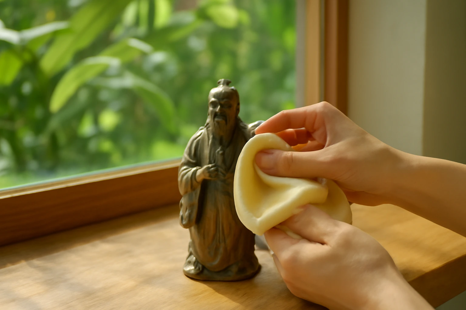 Vòng đời một món vật phẩm phong thuỷ: chọn chất liệu, đặt cho trang nghiêm, giữ gìn và xử lý khi sứt vỡ